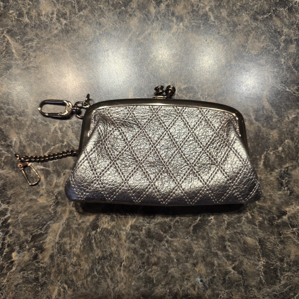 HOBO ~ CHEER~Vintage Inspired Kiss Frame Pouch~PNK GLD METALLIC